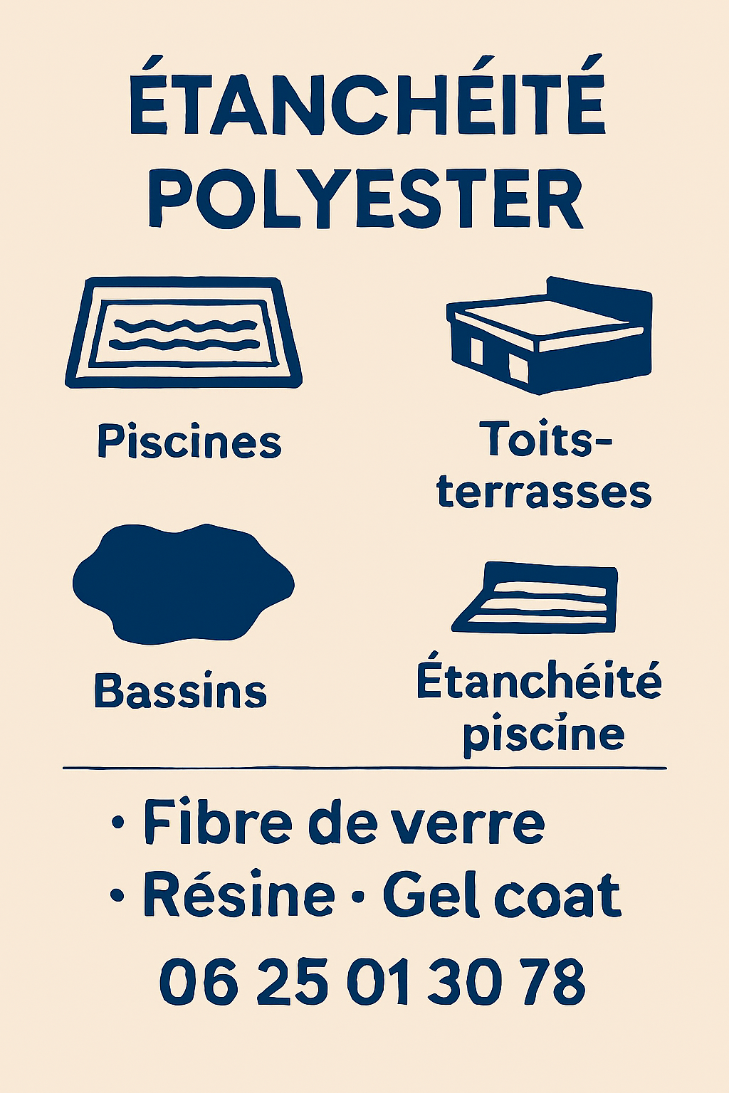 ETANCHEITE PISCINE BASSIN ET TOIT TERRASSE