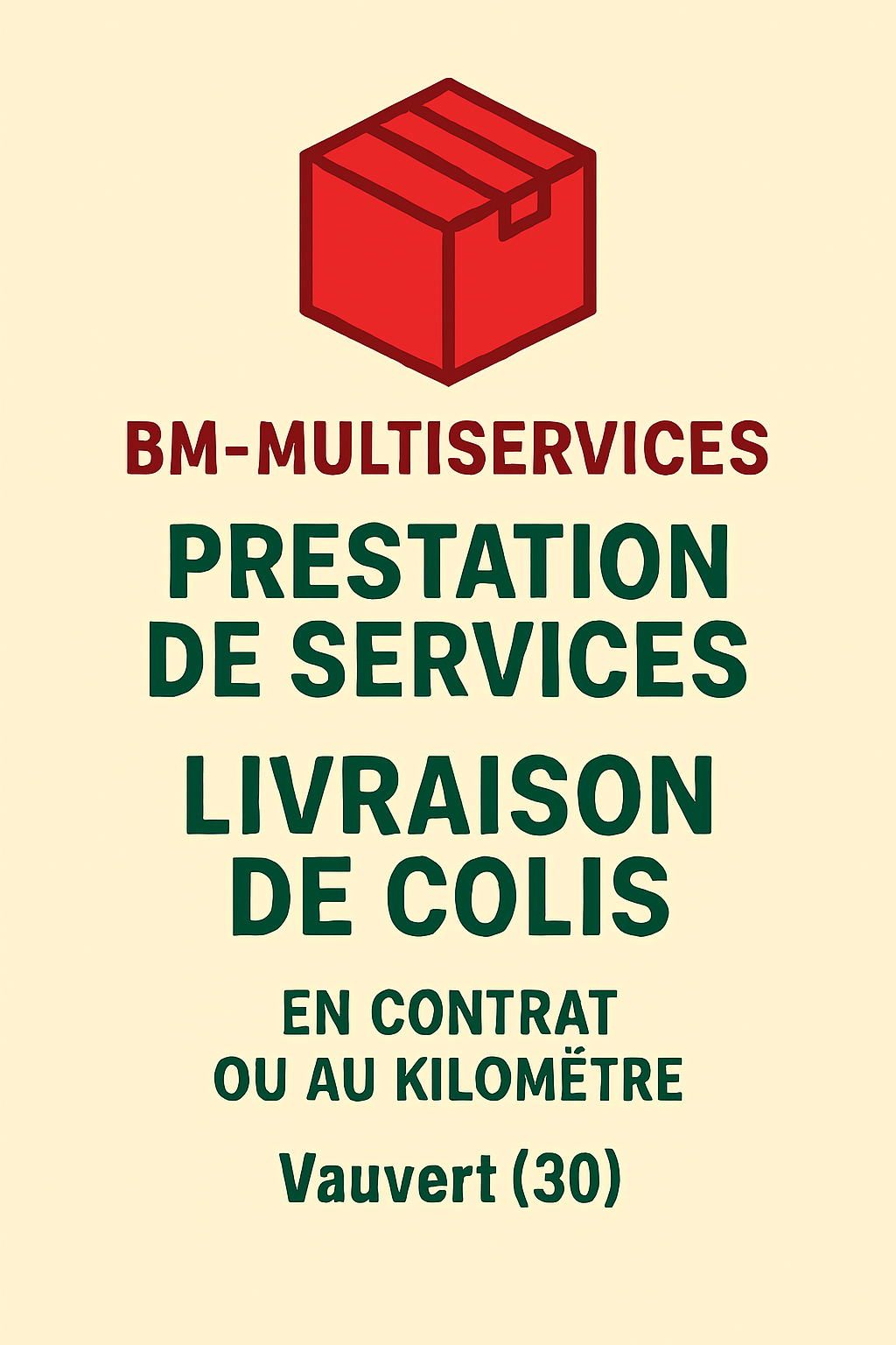 LIVRAISON DE COLIS 